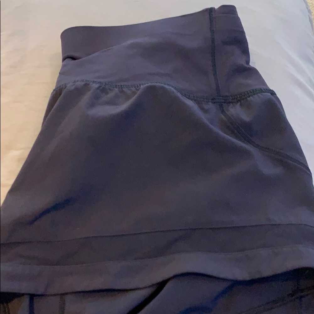 lululemon shorts with mesh on side